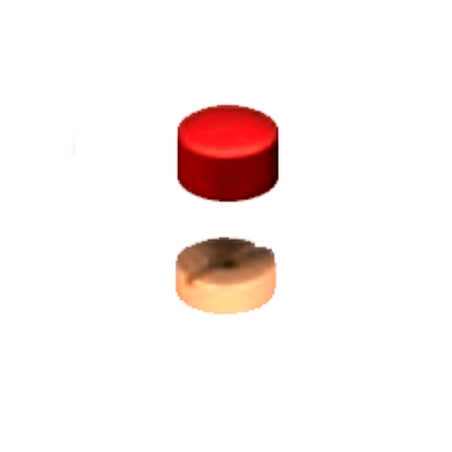 BOTÃO VERMELHO 25/E