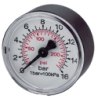 Conexão Traseira G 1/4 B UNI ISSO/7 ø 80 Escala Digital 0-12 Bar/0-170 Psi ANi