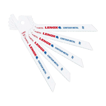 Lâminas de Serra Reciprocating Standard Bi-Metal 318RC 92X8X0,9mm 14TPI - Pack of 5 LENOX