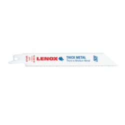Lâminas de Serra Reciprocrating de corte de Metal 614R 152X19X0.9 14TPI - Pack de 5 LENOX
