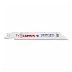 Lâminas de Serra Reciprocrating de corte de Metal 618R 152X19X09 18TPI - Pack de 5 LENOX