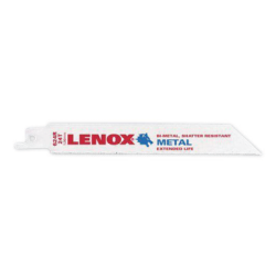 Lâminas de Serra Reciprocrating de corte de Metal 624R 152X19X0.9 24TPI - Pack de 5 LENOX
