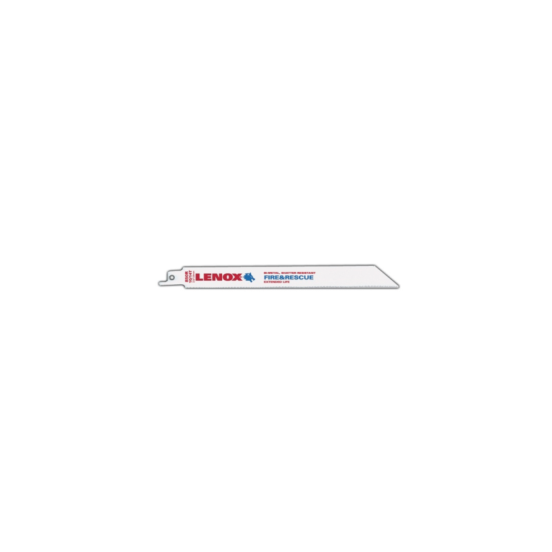 LENOX General Purpose Bi-Metal Reciprocating Saw Blades 850R 203X19X1.3 mm 10/14TPI - Pack of 5