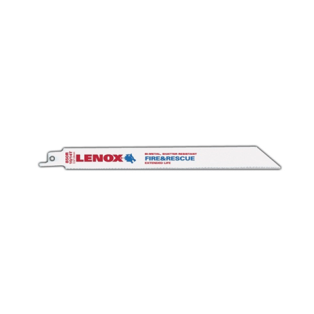 LENOX General Purpose Bi-Metal Reciprocating Saw Blades 850R 203X19X1.3 mm 10/14TPI - Pack of 5