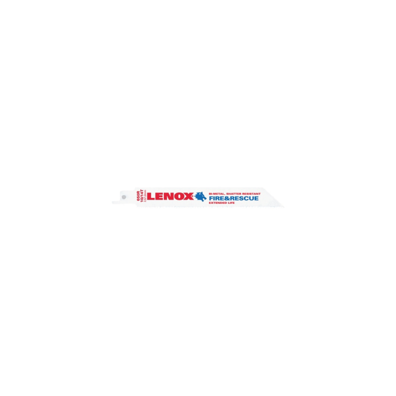 Lâminas de Serra Bi-Metal Reciprocating 650R 152X19X1.3 mm 10/14TPI - Pack de 2 LENOX Lâminas de Serra Bi-Metal Reciprocating 650R 152X19X1.3 mm 10/14TPI - Pack de 2 LENOX