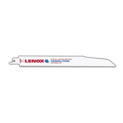 LENOX Demolition Reciprocating Saw Blades 229X22X1.6 mm 6TPI - Pack of 2