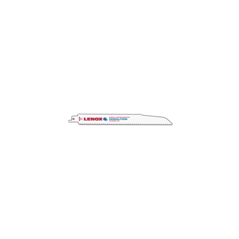 Lâminas de Serra de demolição Reciprocating 229X22X1.6 mm 6TPI - Pack de 2 Lâminas de Serra de demolição Reciprocating 229X22X1.6 mm 6TPI - Pack de 2