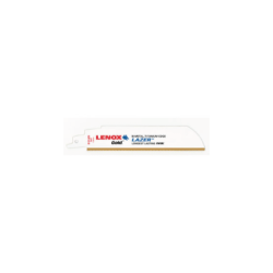 Lâminas de Serra de Gold Reciprocating Corte de Metal Extremo 152X25X1.07 14TPI - Pack de 5 LENOX