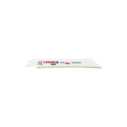 Lâminas de Serra de Gold Demolition Reciprocating 152X25X1.07 14TPI Corte Extremo de Metais - Pack de 5 LENOX