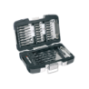 KIT DE 25 PEÇAS HSS P/ FURAR+APARF.METAL