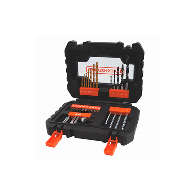 KIT 31 PEÇAS DE FURAR E APARAFUSAR