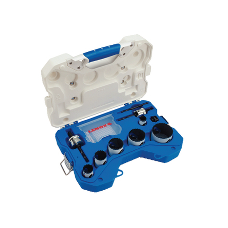 LENOX Bi-Metal Hole Saw Kit (8/Pieces) Electrician’s Kit