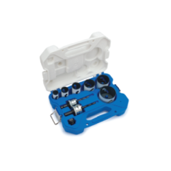 LENOX Bi-Metal Hole Saw Kit (10/Pieces) Electrician’s Kit