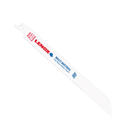 Lâminas de Serra Reciprocating Multi-Material 835R 200 mm 10/14Z - Pack de 5 LENOX