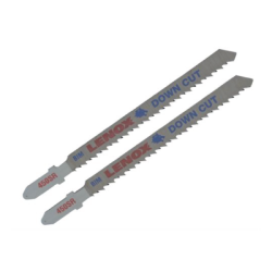 LENOX Bi-Metal Wood Cutting Jig Saw Blade 450SR 100X8X1,3 mm 10TPI Reverse Tooth Design - Pack of 2