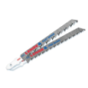 LENOX Bi-Metal Wood Cutting Jig Saw Blade 456S 100X8X1,3 mm 6TPI - Pack of 2