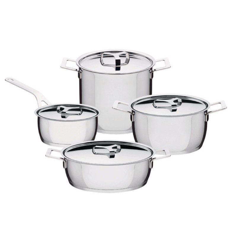 Set Of 7 Pieces - Pot And Pans