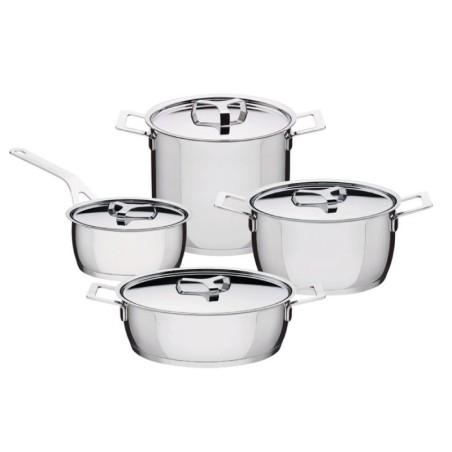 Set Of 7 Pieces - Pot And Pans