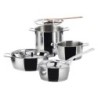 Set Of 7 Pieces - Pot And Pans