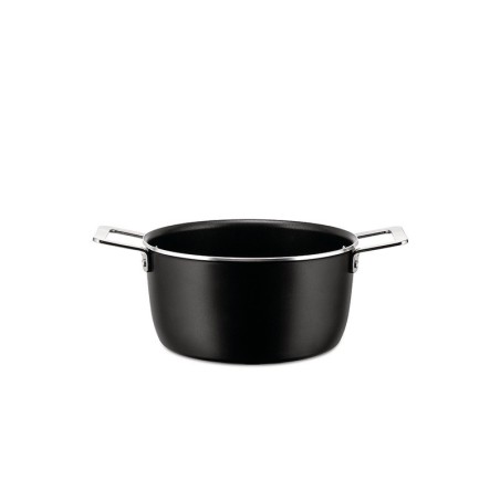Tacho com Duas Pegas Ø20cm Preto - Pots&Pans