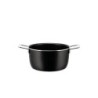 Tacho com Duas Pegas Ø20cm Preto - Pots&Pans
