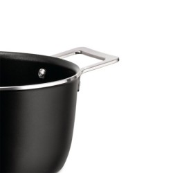 Tacho com Duas Pegas Ø20cm Preto - Pots&Pans