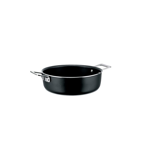 Cacerola Baja 24cm Negro - Pots&Pans