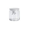 Frasco com Tampa Hermética Branco 700ml - Gianni a little man holding on tight
