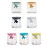 Frasco com Tampa Hermética Branco 700ml - Gianni a little man holding on tight