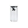 Frasco com Tampa Hermética Preto 1,4lt - Gianni a little man holding on tight