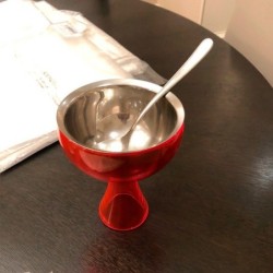 Ice Cream Bowl And Spoon Fúchsia - Big Love