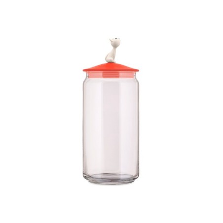 Recipiente para Comida de Gato Vermelho - MiòJar