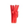 Set of 2 Magnetic Clips Red - Lampo