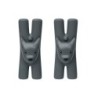 Set of 2 Magnetic Clips Black - Giampo