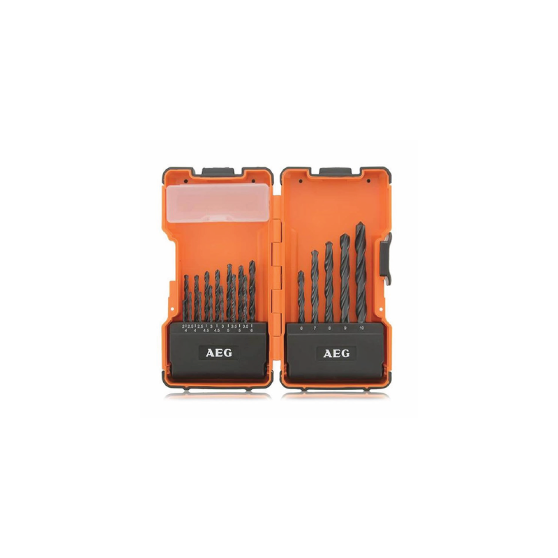 AEG 19 Single Power Set HSS-R (DIN 338) Drill Bits AEG 19 Single Power Set HSS-R (DIN 338) Drill Bits