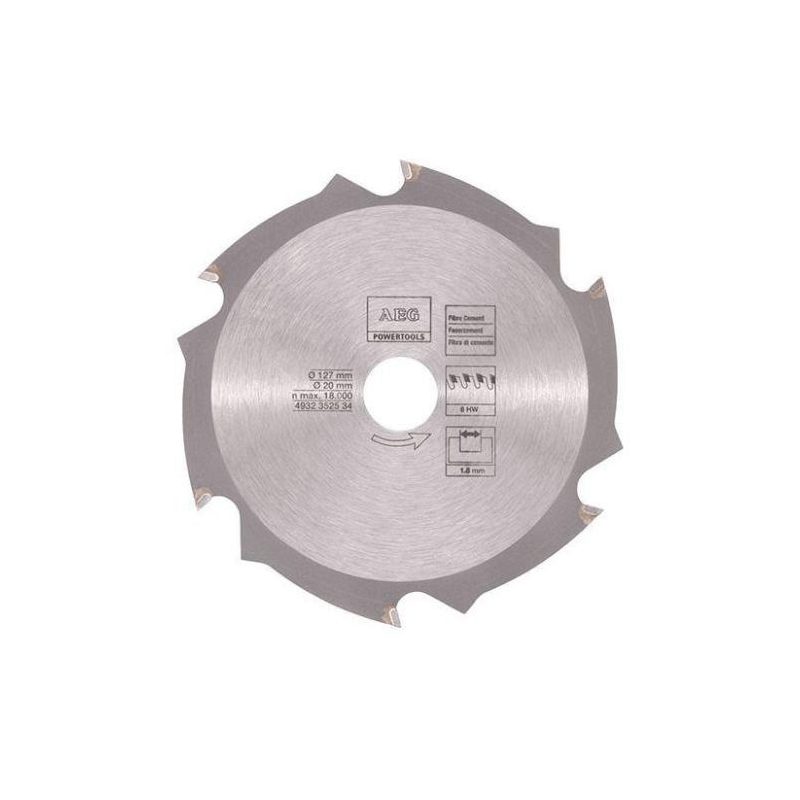 AEG Circular Saw Blades for Portable Tools 127 mm 6 teeth