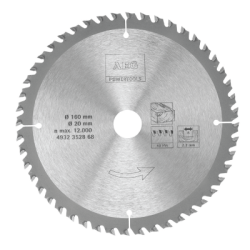Lâmina para Serra Circular 160 mm AEG 48 dentes 4932352868