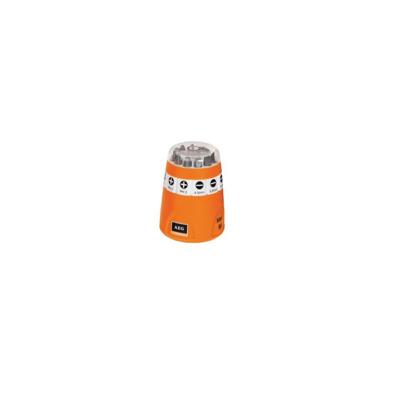 AEG 10 Single Maxi-Bit Set Screwdriving Bits