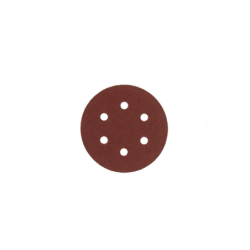 AEG Abrasive Discs - Hook and Loop with 6 Holes Grit 60