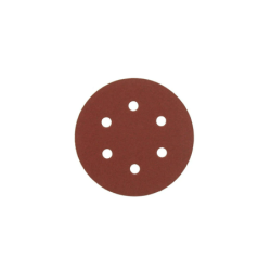 AEG Abrasive Discs - Hook and Loop with 6 Holes Grit 80