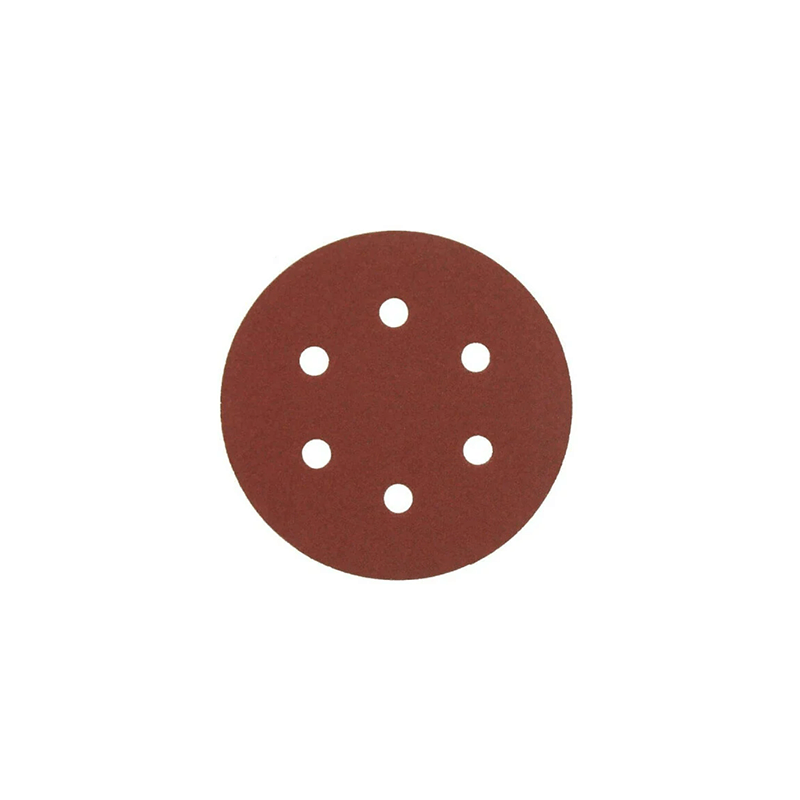AEG Abrasive Discs - Hook and Loop with 6 Holes Grit 80 AEG Abrasive Discs - Hook and Loop with 6 Holes Grit 80