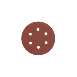 AEG Abrasive Discs - Hook and Loop with 6 Holes Grit 120