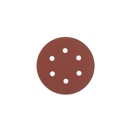 AEG Abrasive Discs - Hook and Loop with 6 Holes Grit 120