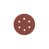 AEG Abrasive Discs - Hook and Loop with 6 Holes Grit 120