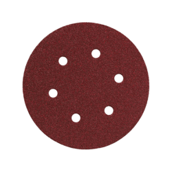 AEG Abrasive Discs - Hook and Loop with 6 Holes Grit 240