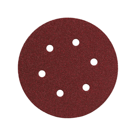 AEG Abrasive Discs - Hook and Loop with 6 Holes Grit 240