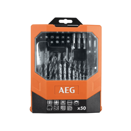 AEG 50 pcs set Screwing/drilling