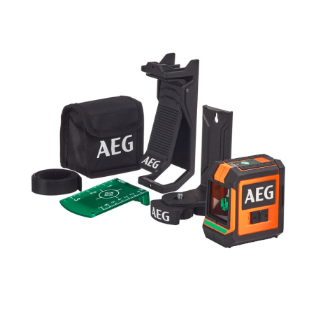 AEG Green 2-Line Cross Laser Level