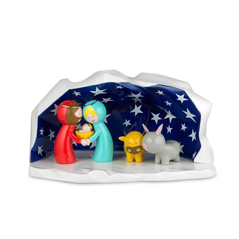 Crib in Porcelain - Happy Eternity Baby Crib in Porcelain - Happy Eternity Baby