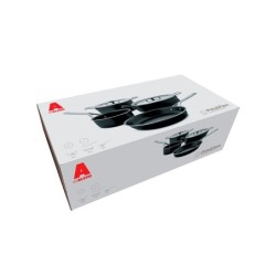 Conjunto de 6 Peças Preto - Pots&Pans